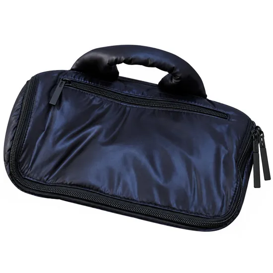 Custom Nylon Convertible Diaper Backpack with Wide Open Metal Zipper and Insulated Bottle Pockets