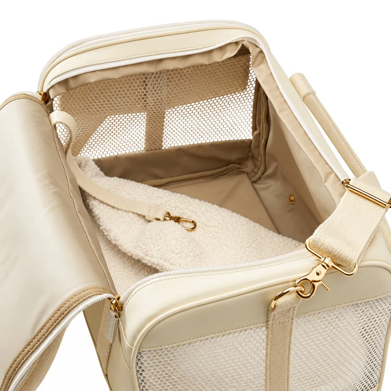 Custom Nylon Soft Sided Pet Travel Carrier Tote with Breathable Design for Cats Dogs and Puppies