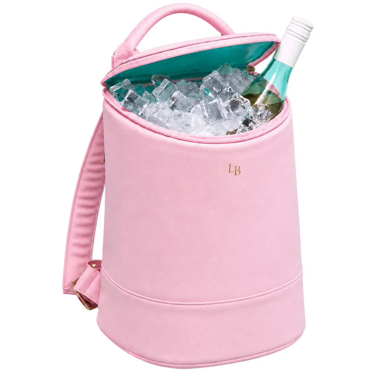 Custom Polyester Insulated Cooler Backpack with Zipper for Food Drinks and Outdoor Lunch Storage