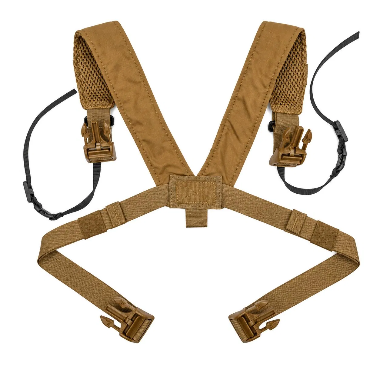 Custom Tactical Binocular Harness Chest Pack with Adjustable Straps and Side Pockets for Outdoor Use