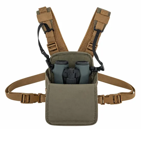 Custom Oxford Binocular Harness Chest Pack with Strap for Hiking Camping and Outdoor Optics Storage