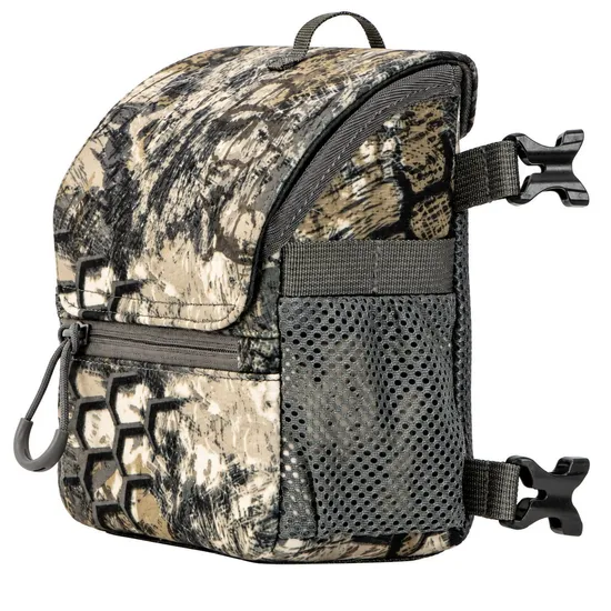 Custom Polyester Binocular Harness Chest Pack with Interior Compartment for Outdoor Travel and Hiking