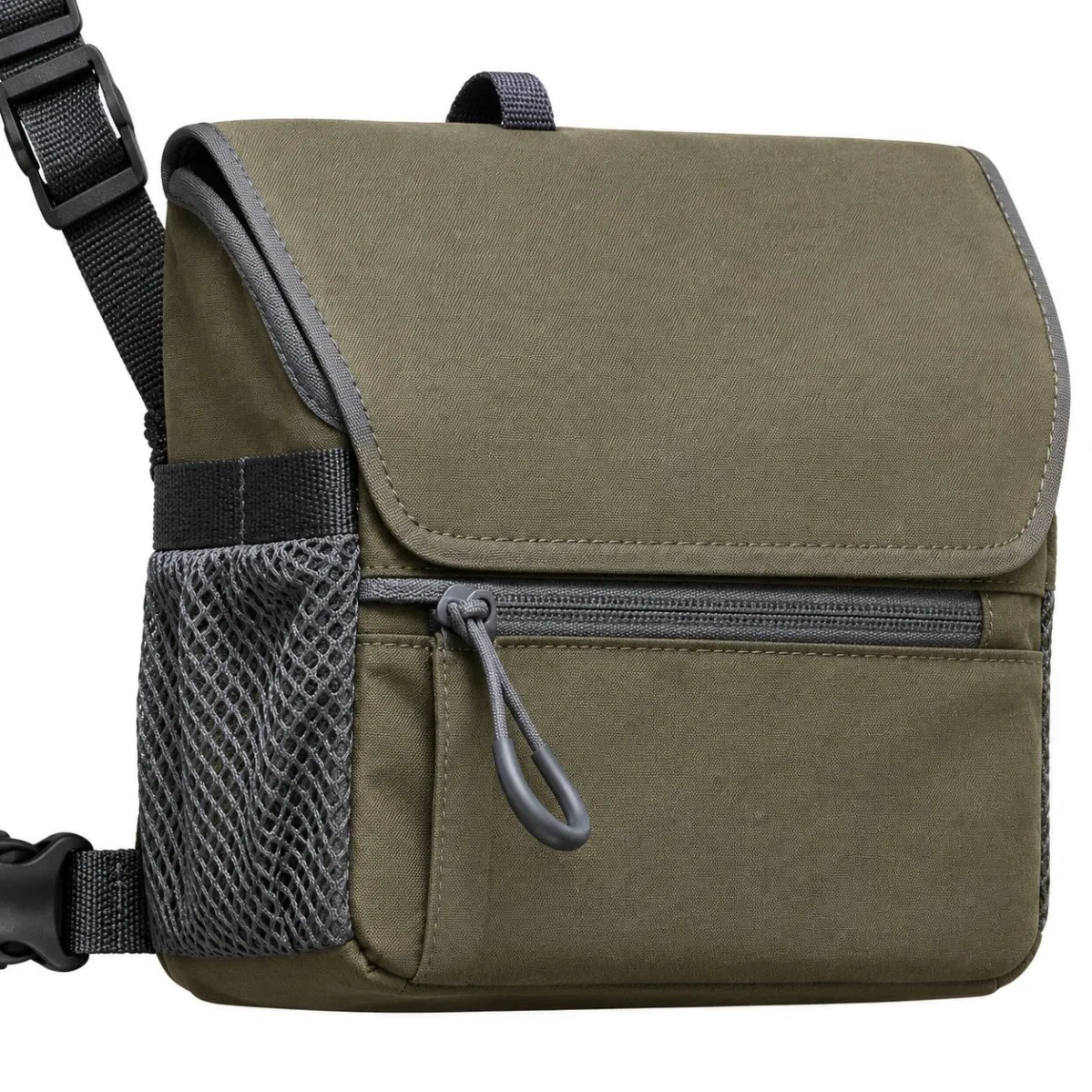 Custom Polyester Binocular Harness Chest Pack with Interior Compartment for Outdoor Travel and Hiking