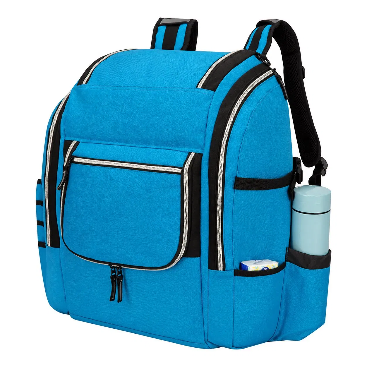 Custom Oxford Disc Golf Backpack with Interior Slot Pocket and Air Cushion Belt for Outdoor Gear