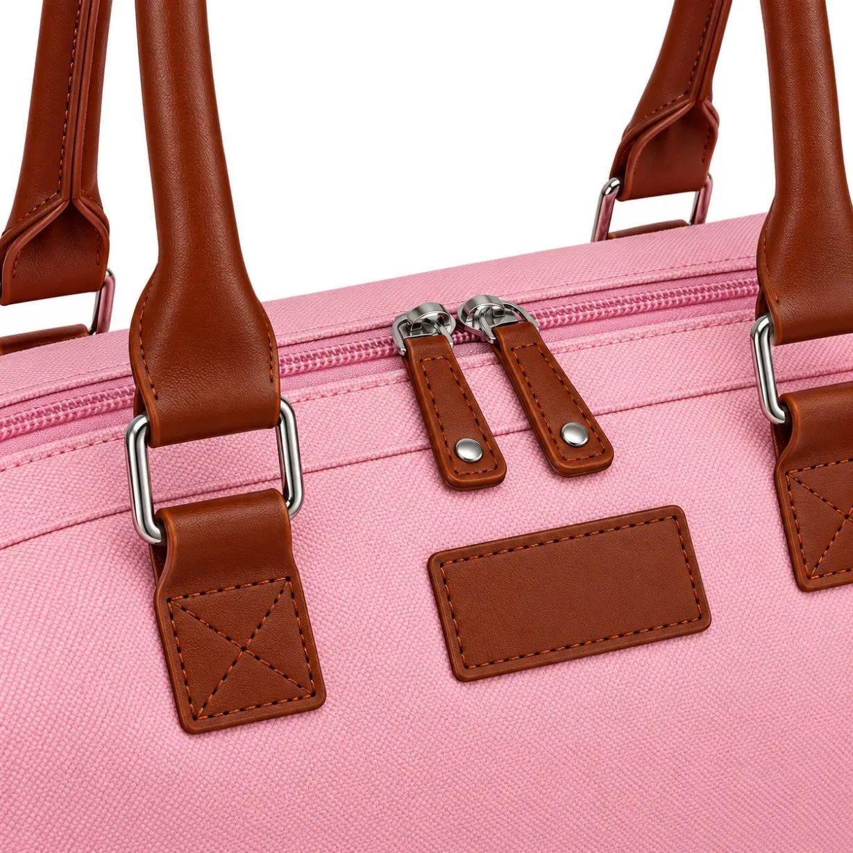 Custom Polyester Diaper Travel Tote with Large Capacity and Zipper for Daily Baby Care