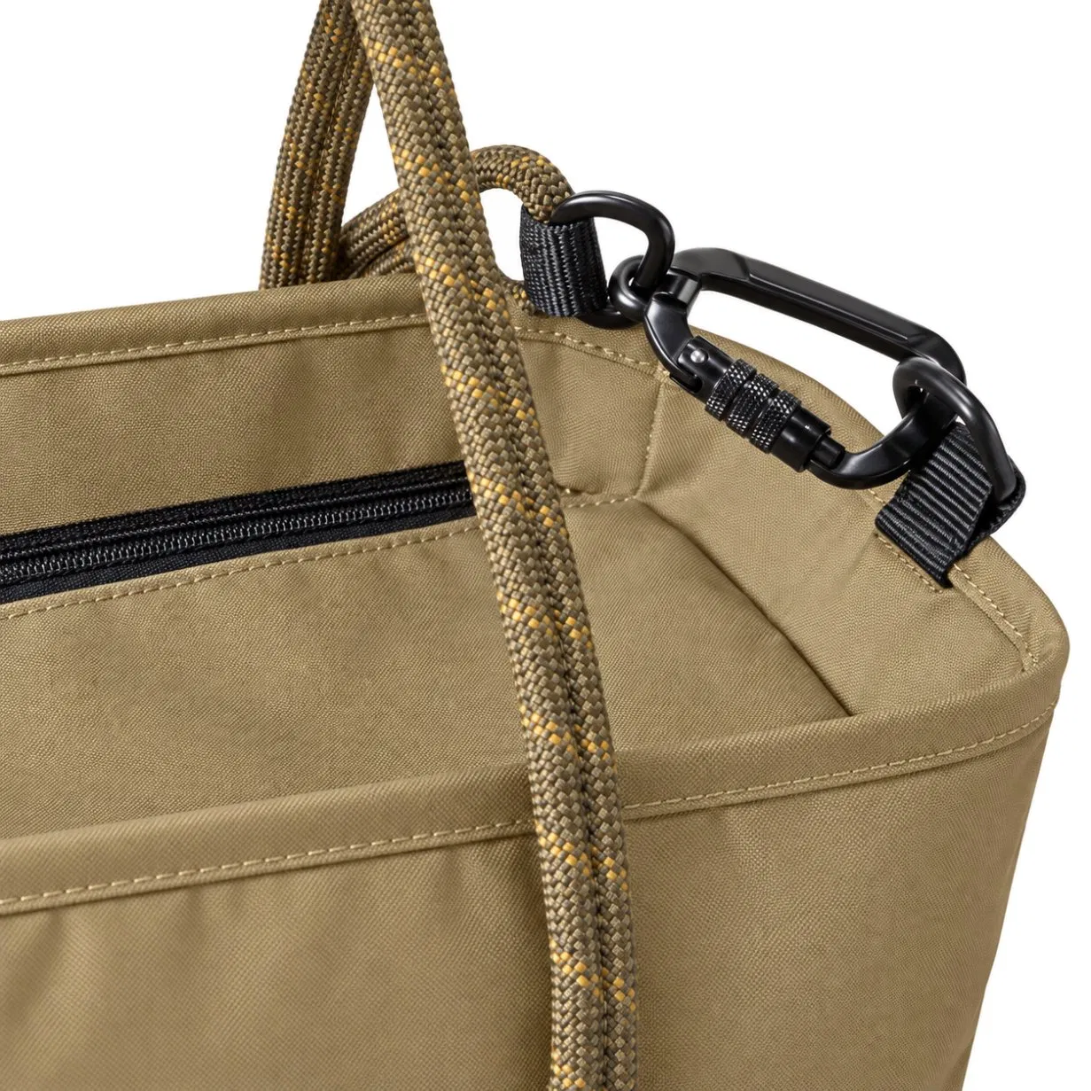 Custom Polyester Dog Travel Tote with Food Storage Collapsible Bowls and Removable Dividers for Pet Supplies