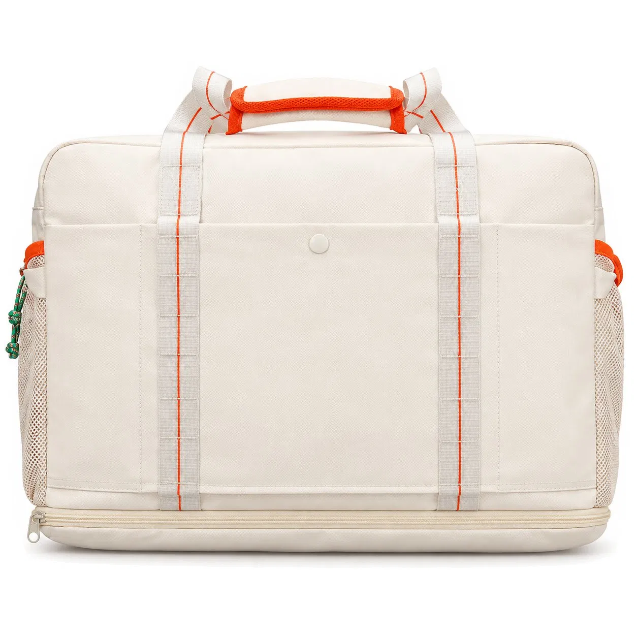 Custom Mini Mesh Gym Tote with Top Zipper and Detachable Shoulder Strap for Women Travel and Daily Use