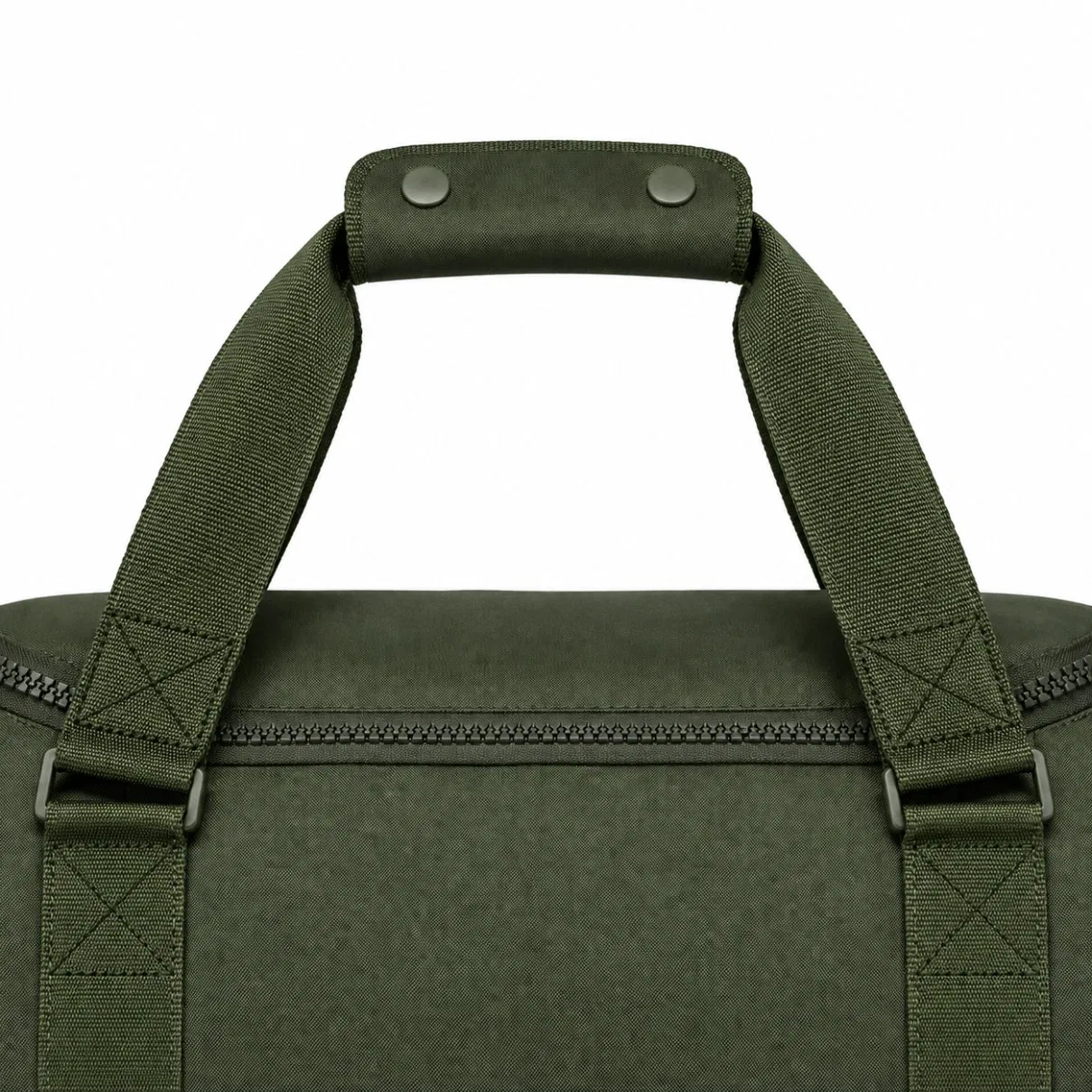 Custom Nylon Weekender Gym Duffle with Vented Shoe Compartment and Detachable Padded Shoulder Strap