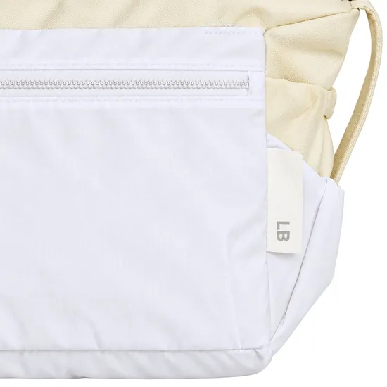 Custom Mini Nylon Shoulder Tote with Rope Handle Zipper Pockets and Adjustable Crossbody Strap for Women