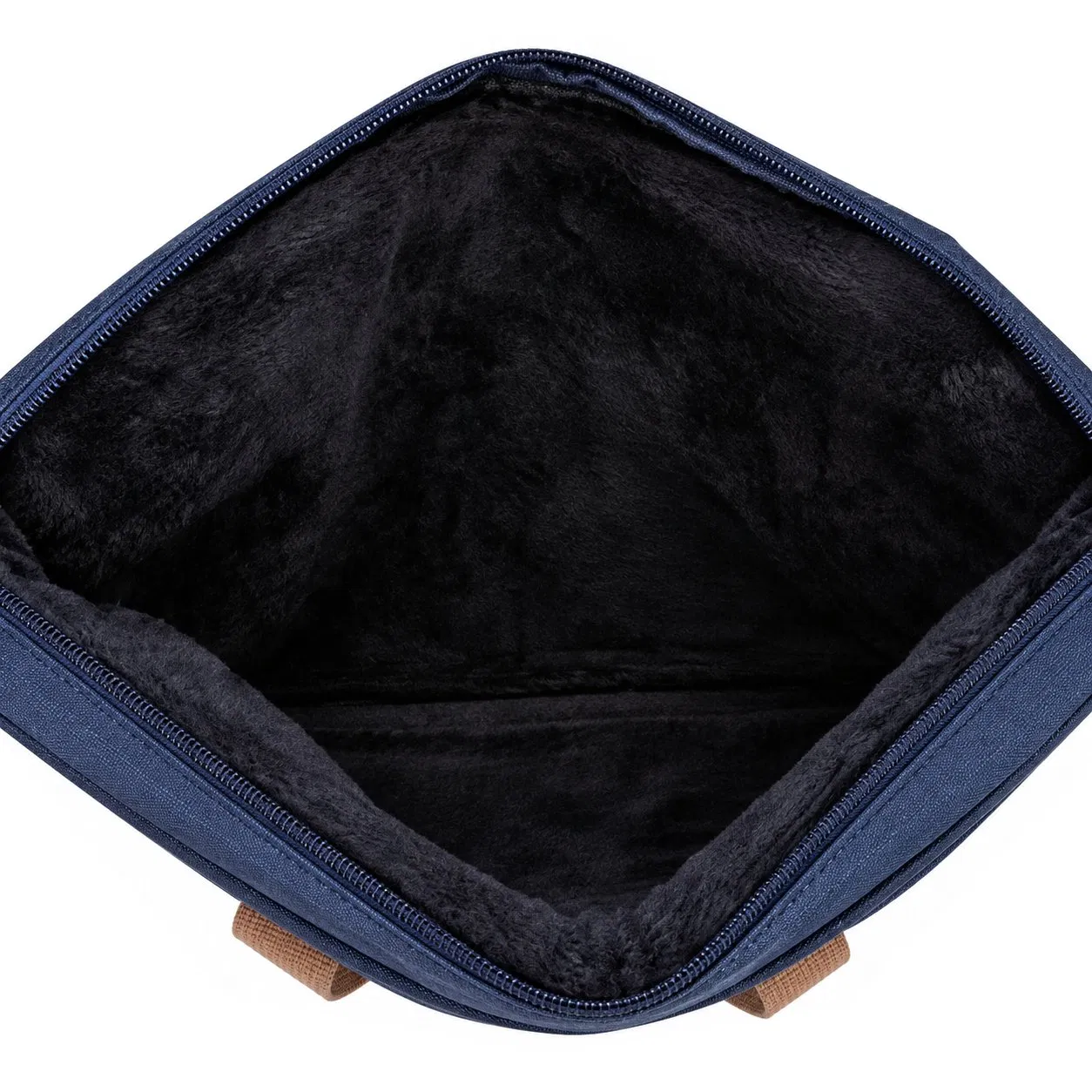 Custom Polyester Laptop Sleeve with Zipper and Shoulder Strap for Student and Business Travel