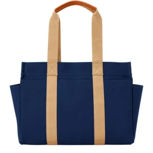 Custom Canvas Tennis Pickleball and Padel Racket Tote for Women with Large Capacity Sports Storage