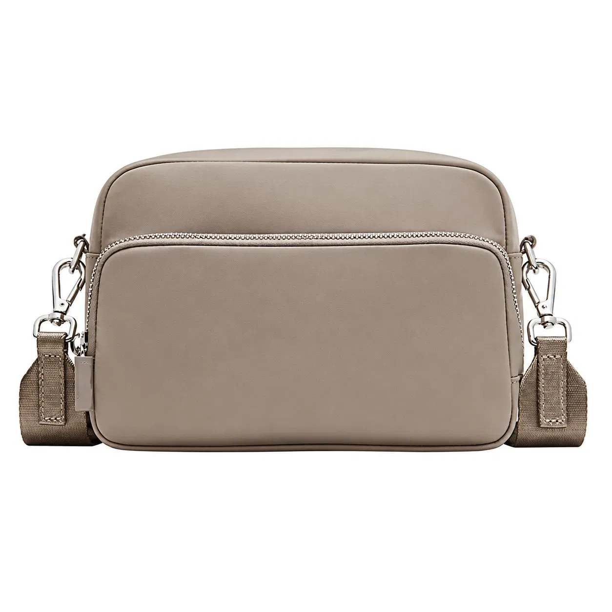 Custom Nylon Zipper Waist Belt Bag and Crossbody Chest Pouch for Outdoor Travel