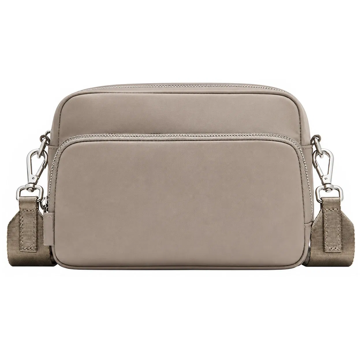Custom Nylon Sport Waist Bag with Zipper for Women Running Cycling and Outdoor Crossbody Carry