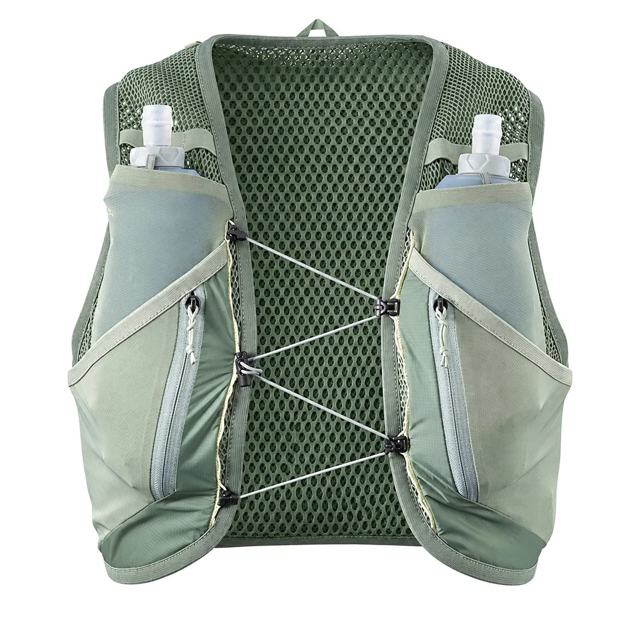 Custom Polyester Trail Running Chest Vest Bag with Built in Phone Holder and Extra Workout Storage