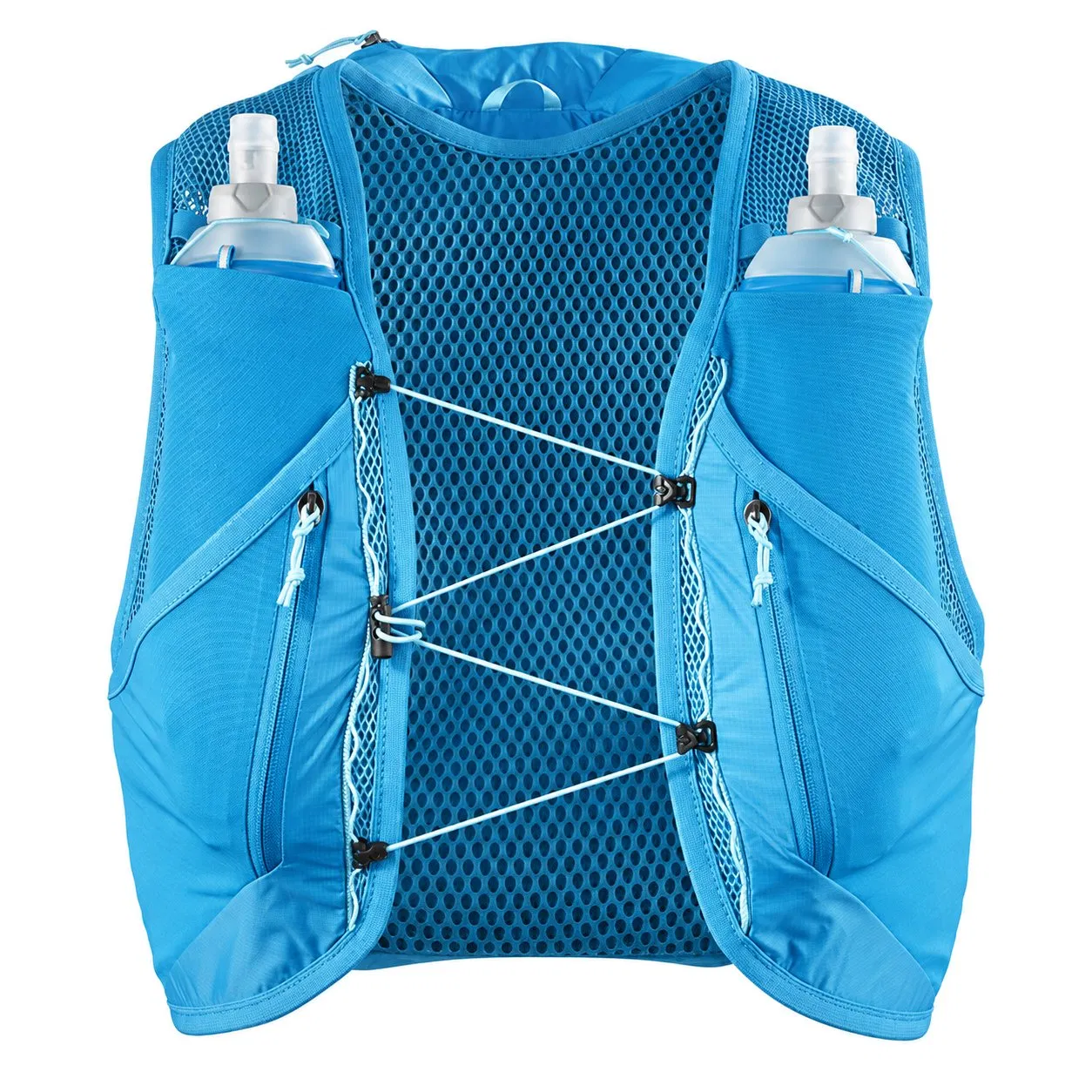 Custom Polyester Trail Running Chest Vest Bag with Built in Phone Holder and Extra Workout Storage