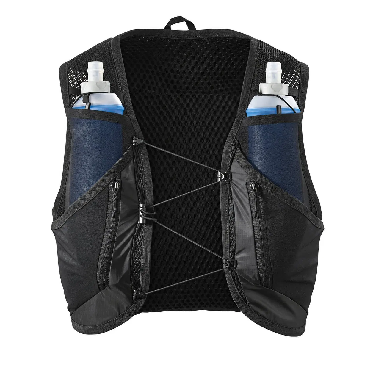 Custom Polyester Trail Running Chest Vest Bag with Built in Phone Holder and Extra Workout Storage