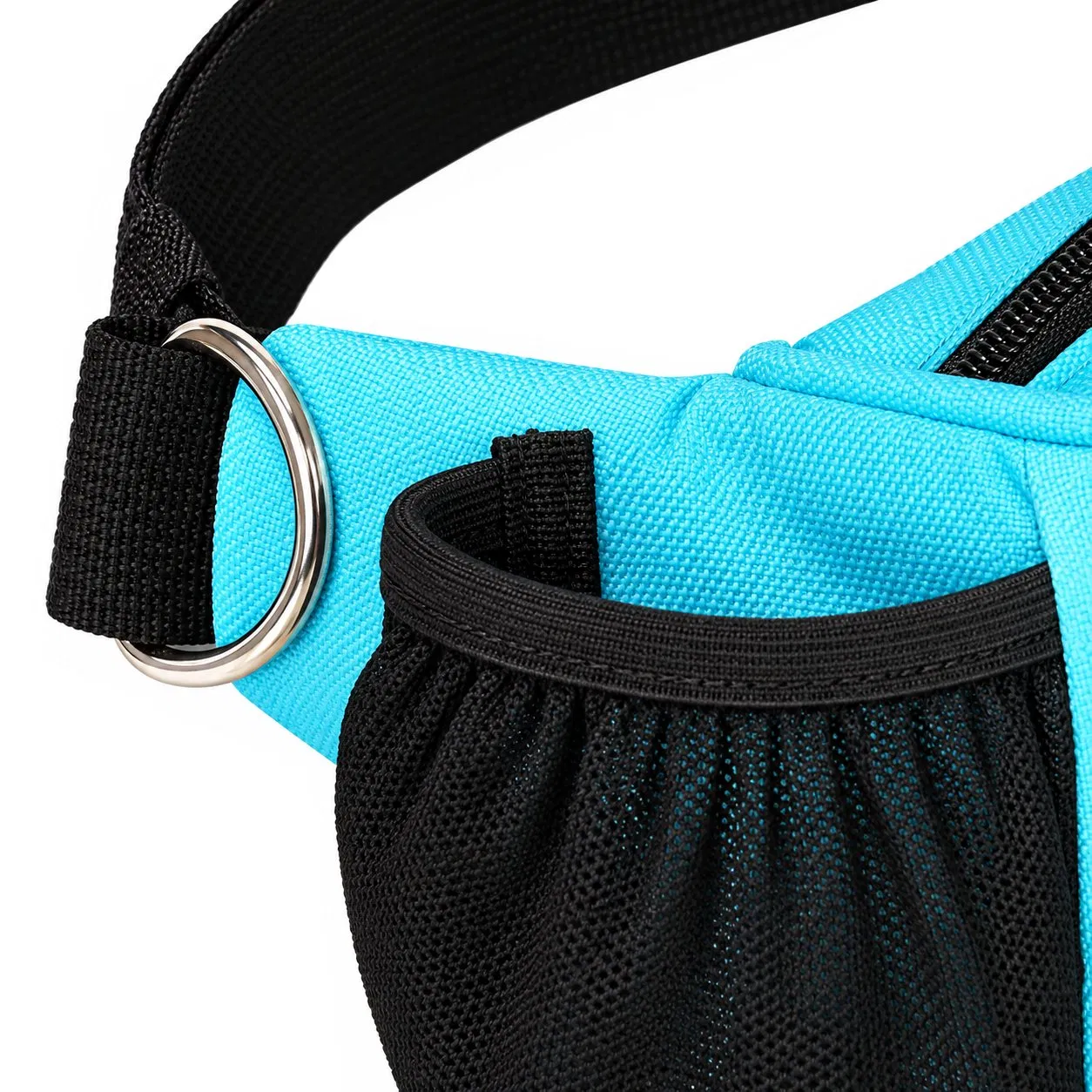 Custom Dog Treat Waist Bag with Bottle Pockets Poop Bag Dispenser Adjustable Belt and Crossbody Strap