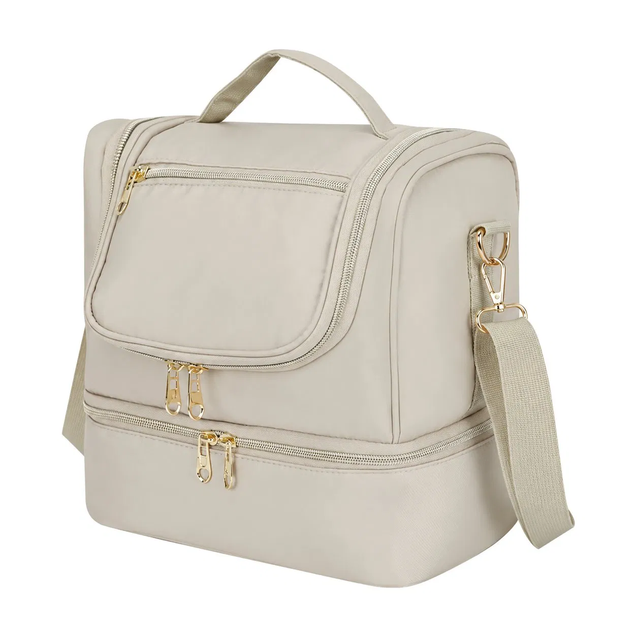 Custom Breast Pump Storage Backpack and Milk Cooler Bag with Zipper for Working Moms Outdoor Carry