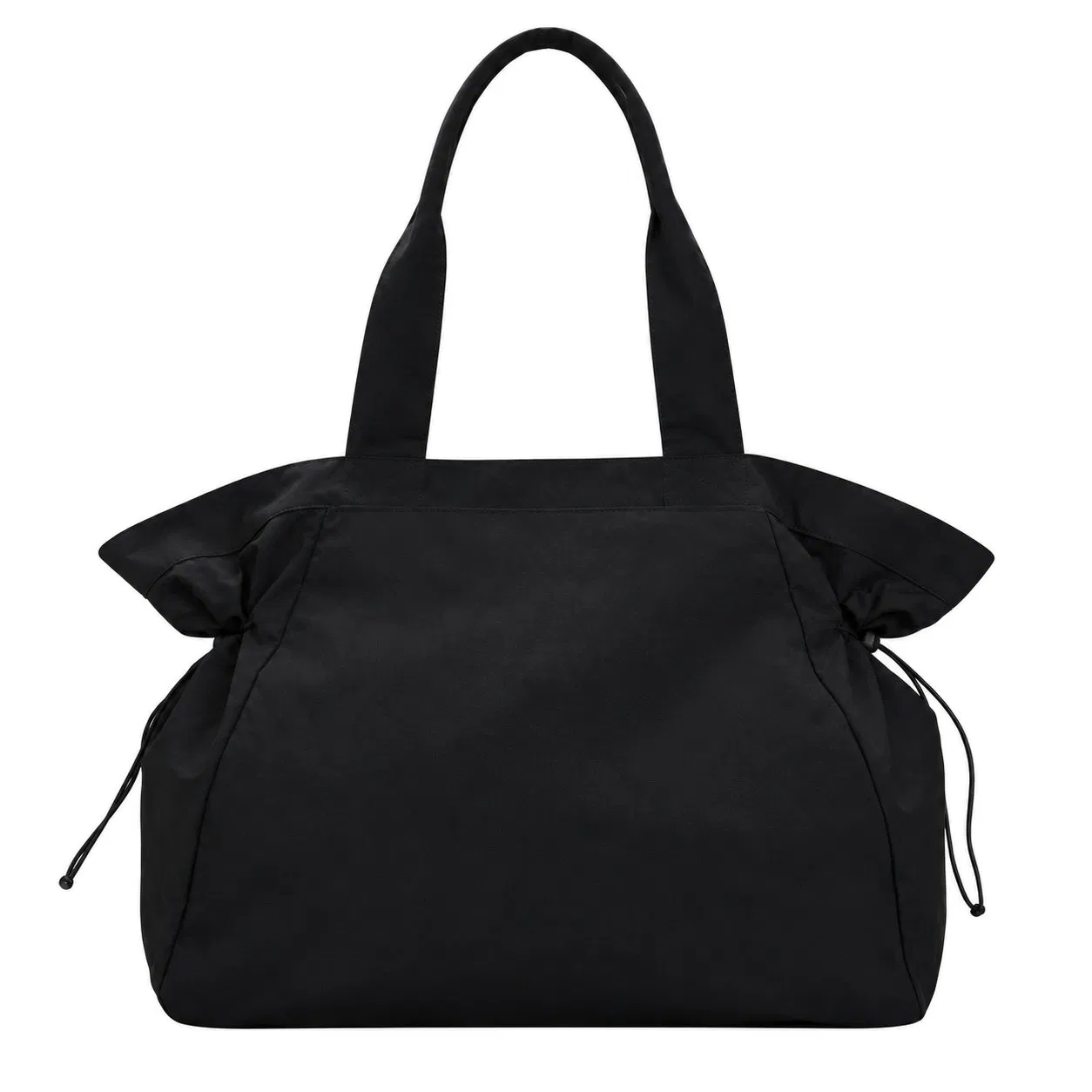 Custom 18L Side Cinch Shopper Tote with Zipper and Interior Pocket for Yoga Sports Travel and Shopping