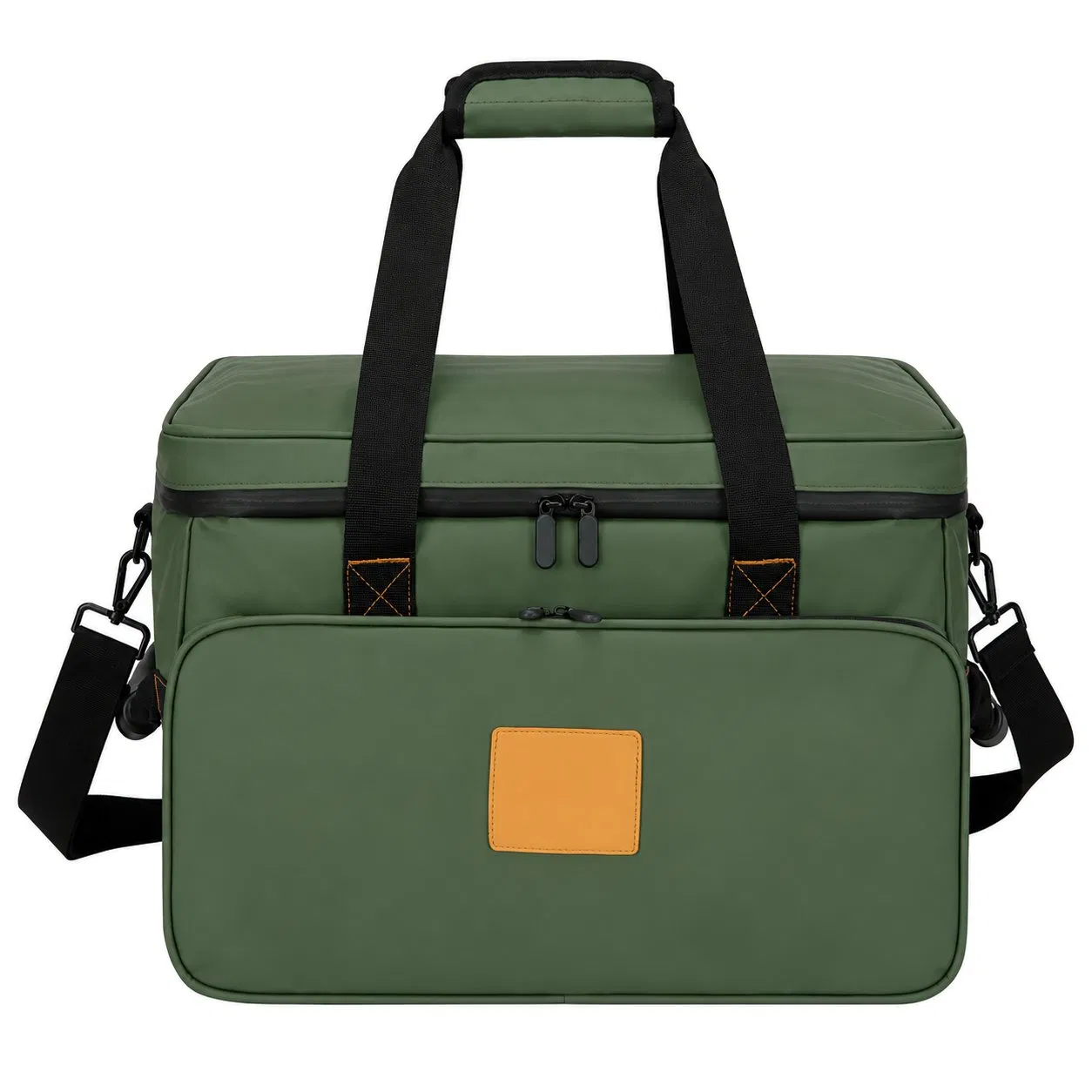 Custom Pet Travel Organizer Tote Bag with Zipper and Mesh Lining for Dog Food Container Storage