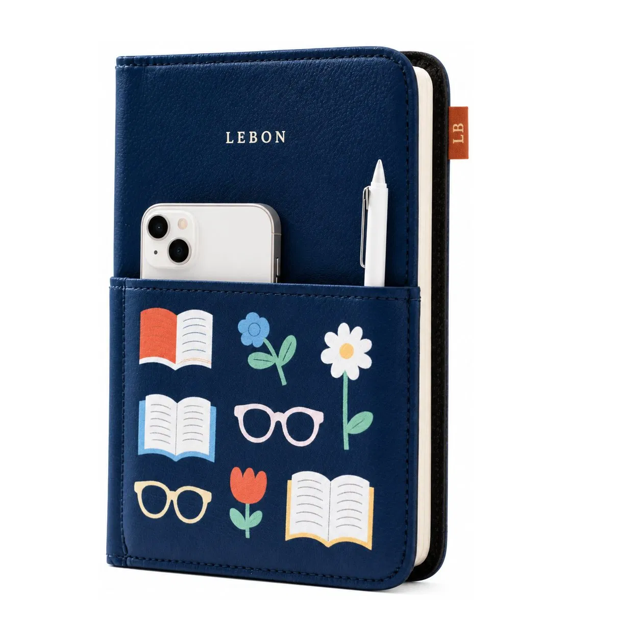 Custom Polyester Book Sleeve with Zipper Closure and Sublimation Logo Printing for Daily Carry and Storage
