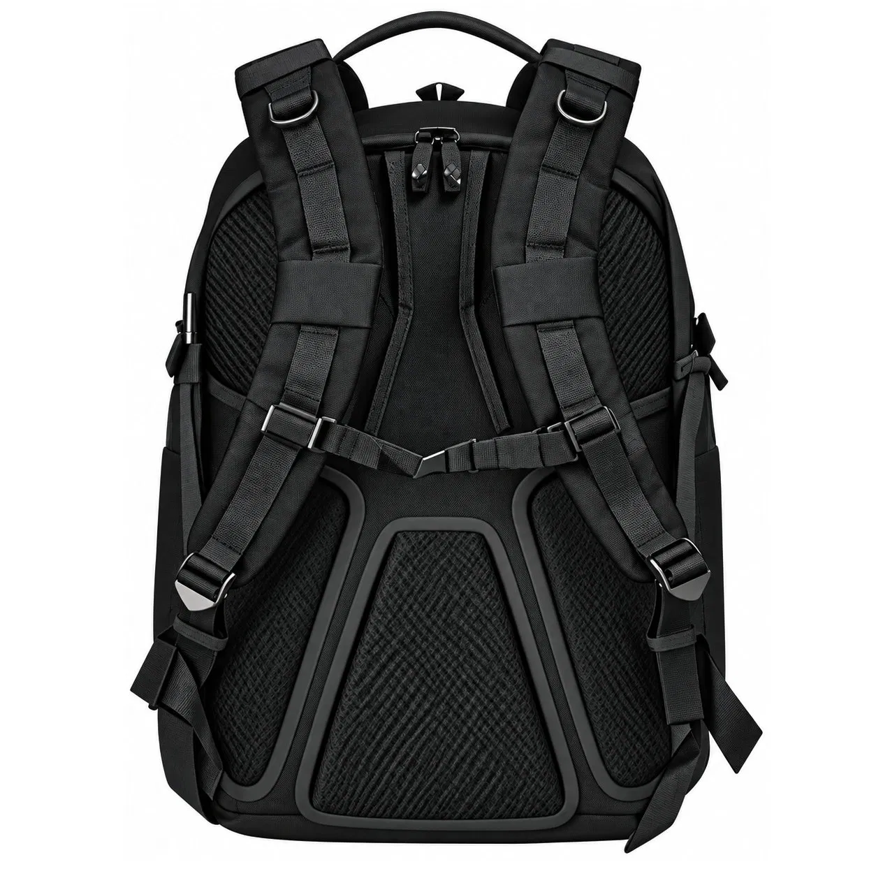 Custom 32L Oxford Polyester Tactical Hiking Backpack for Men with Zipper Compartments and Soft Handle