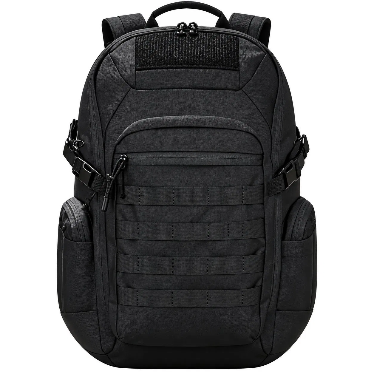 Custom 32L Oxford Polyester Tactical Hiking Backpack for Men with Zipper Compartments and Soft Handle
