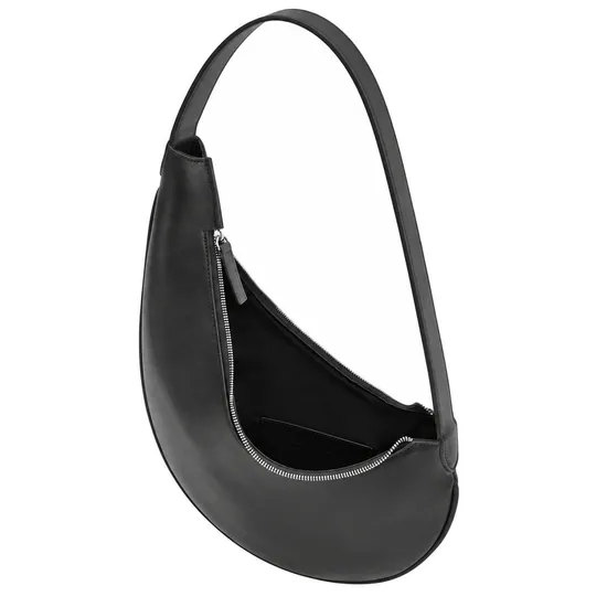 Custom Women Shoulder Tote Bag with Zipper Closure Polyester Lining and Personalized Logo for Daily Use