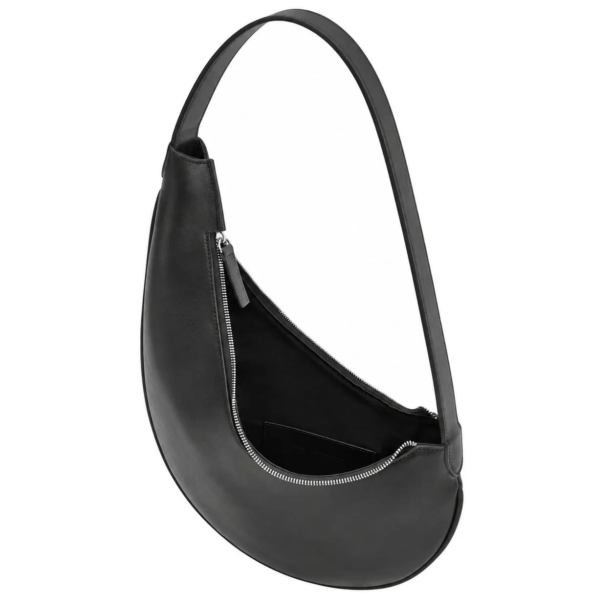 Custom Women Shoulder Tote Bag with Zipper Closure Polyester Lining and Personalized Logo for Daily Use