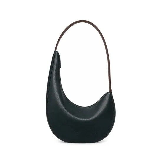 Custom Women Shoulder Tote Bag with Zipper Closure Polyester Lining and Personalized Logo for Daily Use