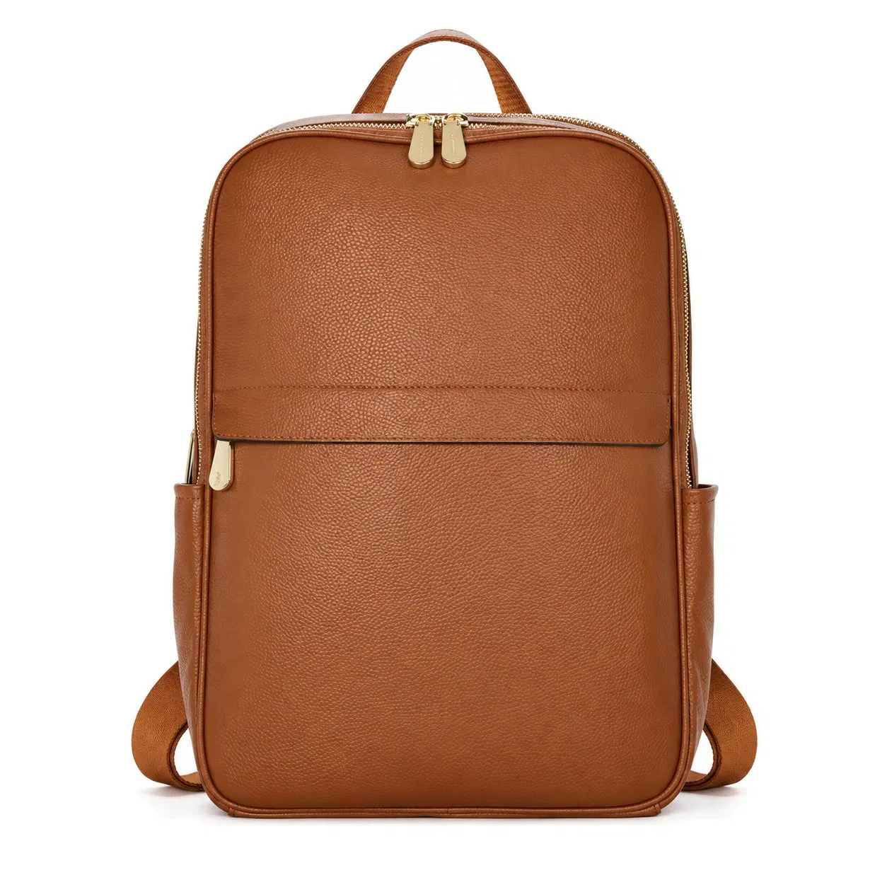 Custom Laptop Backpack with Zipper and Hasp Closure Interior Slot Pocket and Soft Handle for Travel and Office
