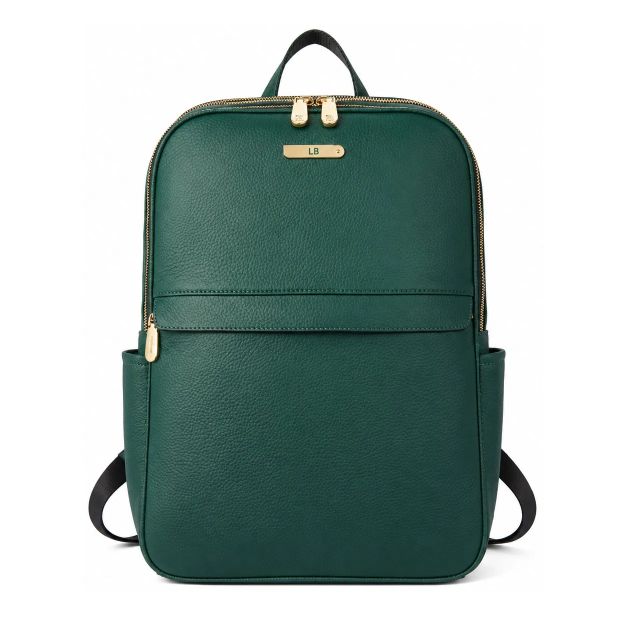 Custom Laptop Backpack with Zipper and Hasp Closure Interior Slot Pocket and Soft Handle for Travel and Office