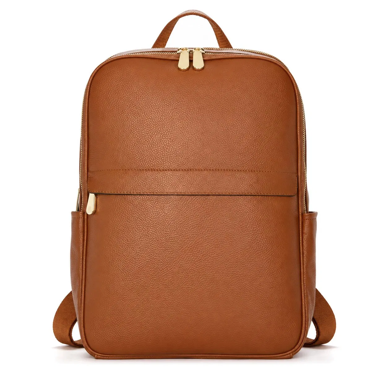 Custom Laptop Backpack with Zipper and Hasp Closure Interior Slot Pocket and Soft Handle for Travel and Office
