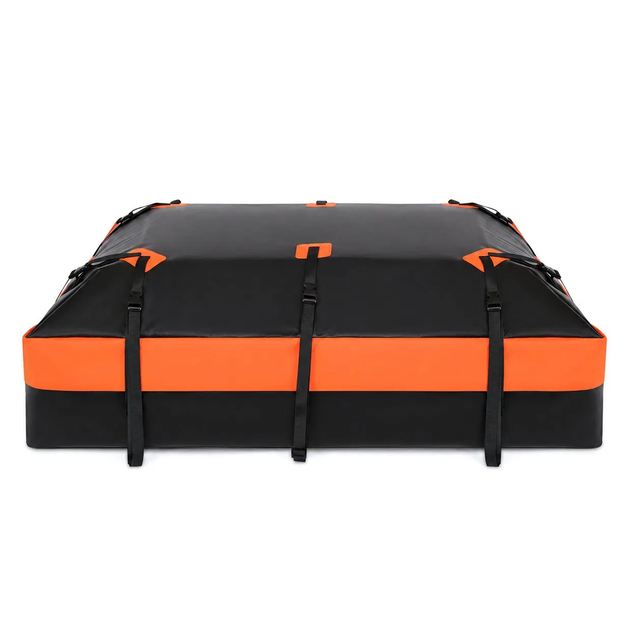 Custom PVC Car Roof Storage Bag with Zipper Buckle Closure Foldable Large Compartment for Outdoor Travel