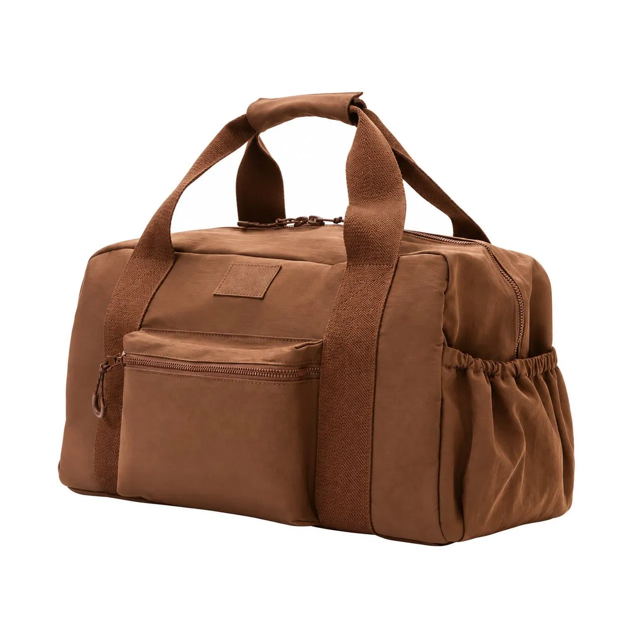 Custom Mini Gym Shoulder Tote Bag with Adjustable Strap Bottom Rope Loop and Interior Pocket for Fitness Travel