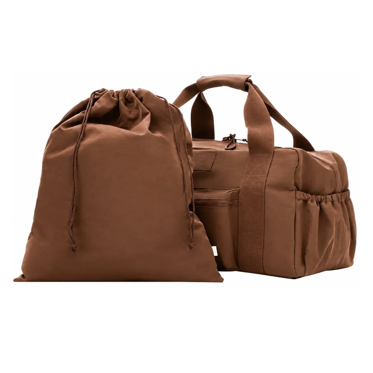 Custom Mini Gym Shoulder Tote Bag with Adjustable Strap Bottom Rope Loop and Interior Pocket for Fitness Travel