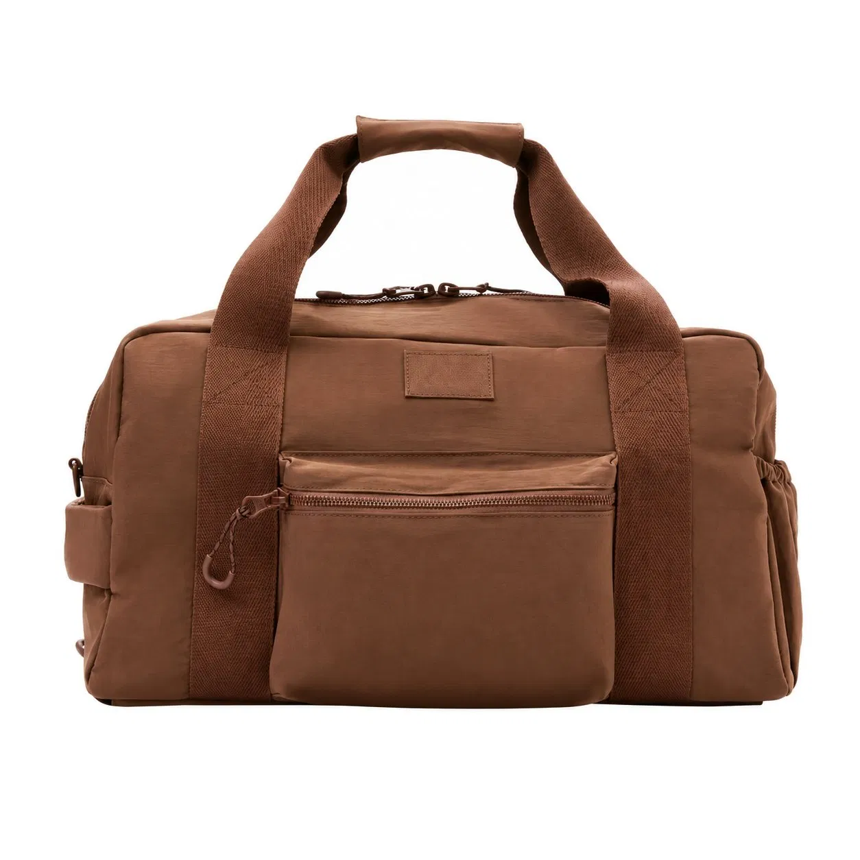 Custom Mini Gym Shoulder Tote Bag with Adjustable Strap Bottom Rope Loop and Interior Pocket for Fitness Travel