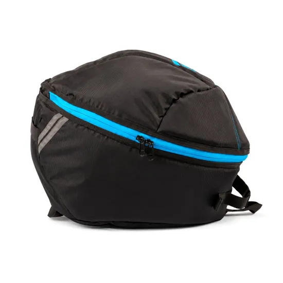 Custom Polyester Motorcycle Helmet Storage Bag with Zipper Closure and Backpack Straps for Outdoor Travel