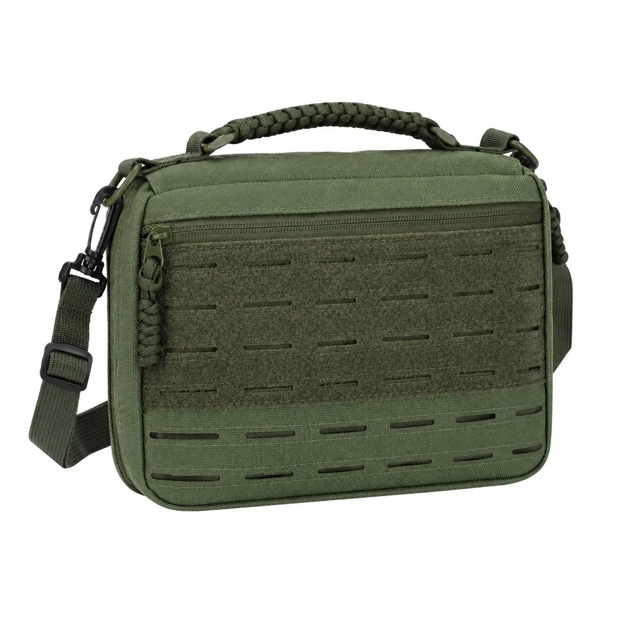 Custom Oxford Polyester Bible Book Holder Case with Zipper Closure and Multiple Pockets for Daily Storage