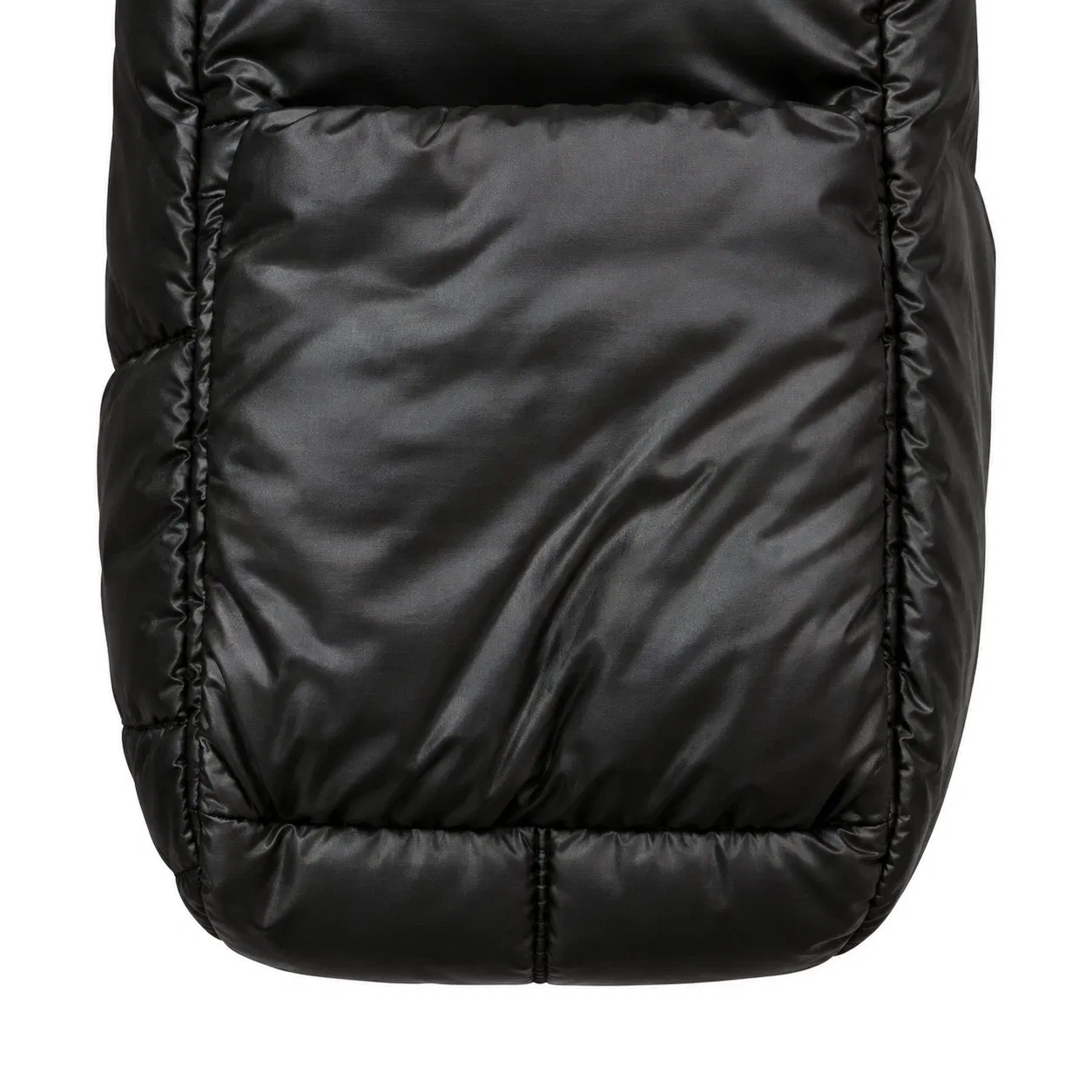 Custom Quilted Nylon Mommy Diaper Tote Bag with Laptop Sleeve Multiple Pockets and Zipper Closure for Travel