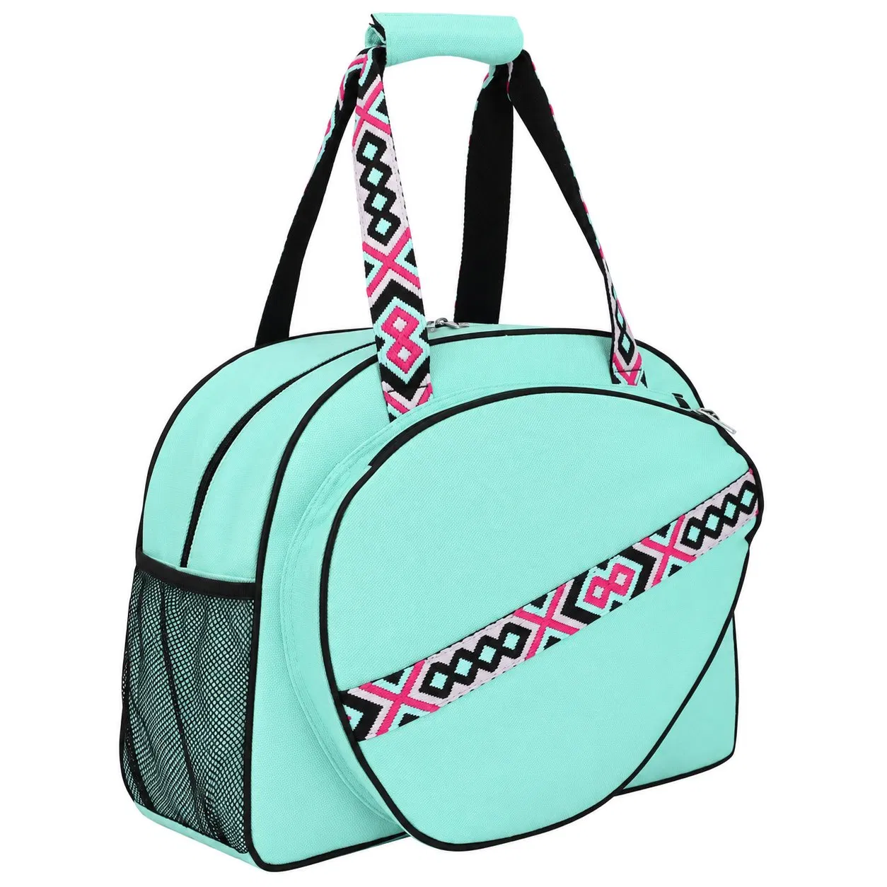 Custom Quilted Puffer Pickleball Racket Backpack for Women with Custom Logo for Sports Gym