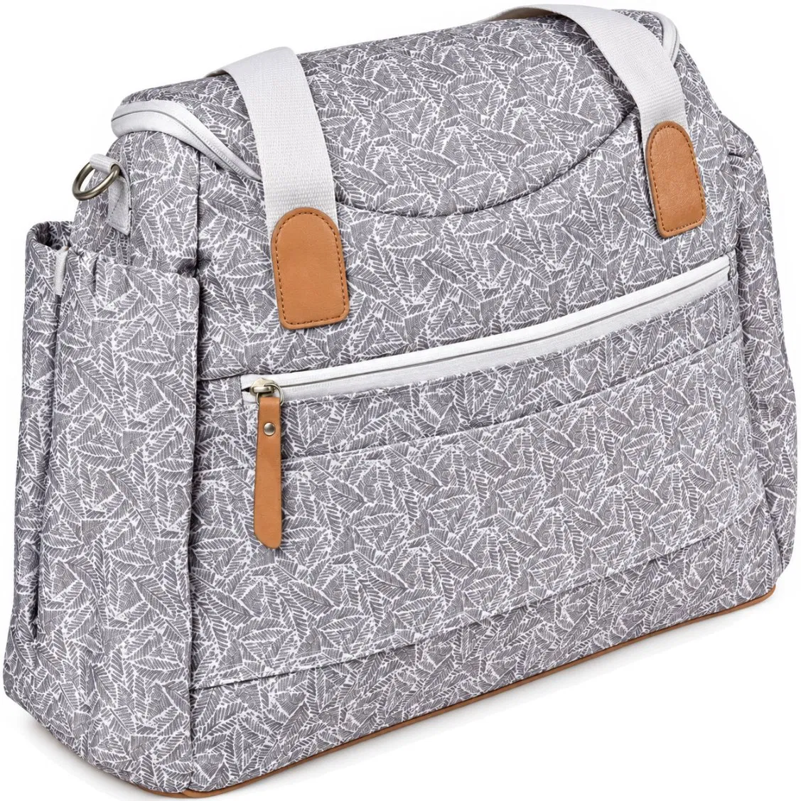 Custom Polyester Folding Diaper Tote Bag with Custom Size Color and Logo for Parent Travel