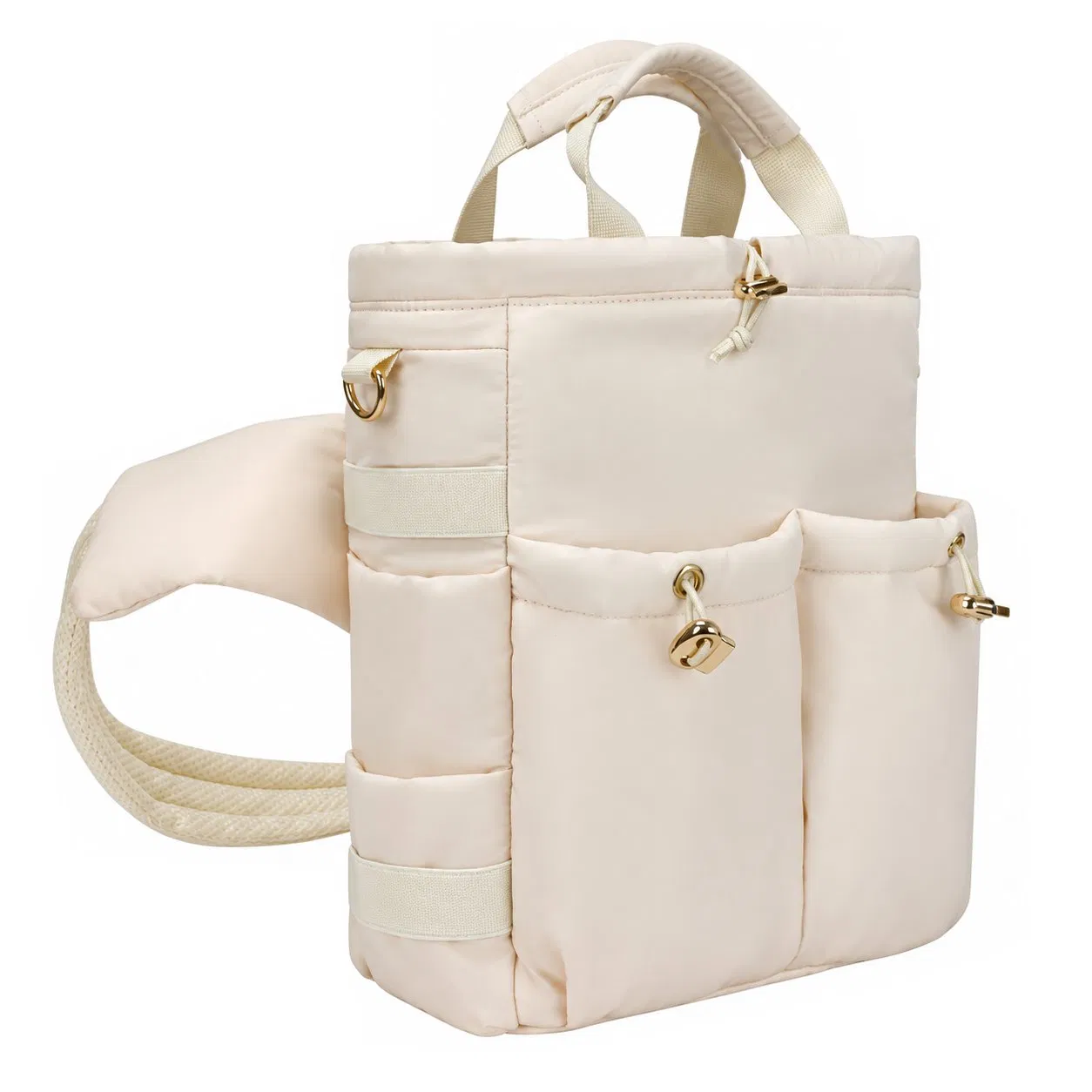 Custom Oxford Dog Walking Crossbody Treat Pouch with Small Storage Pockets