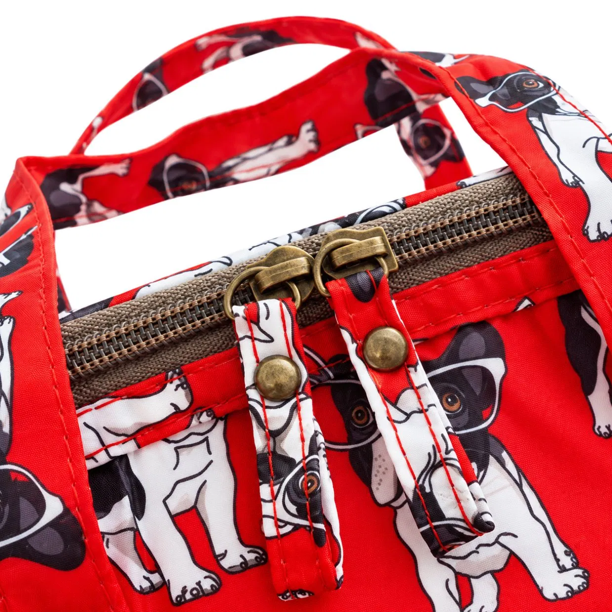 Custom Printed Insulated Lunch Cooler Tote Bag with PEVA Lining for Picnic and Beach