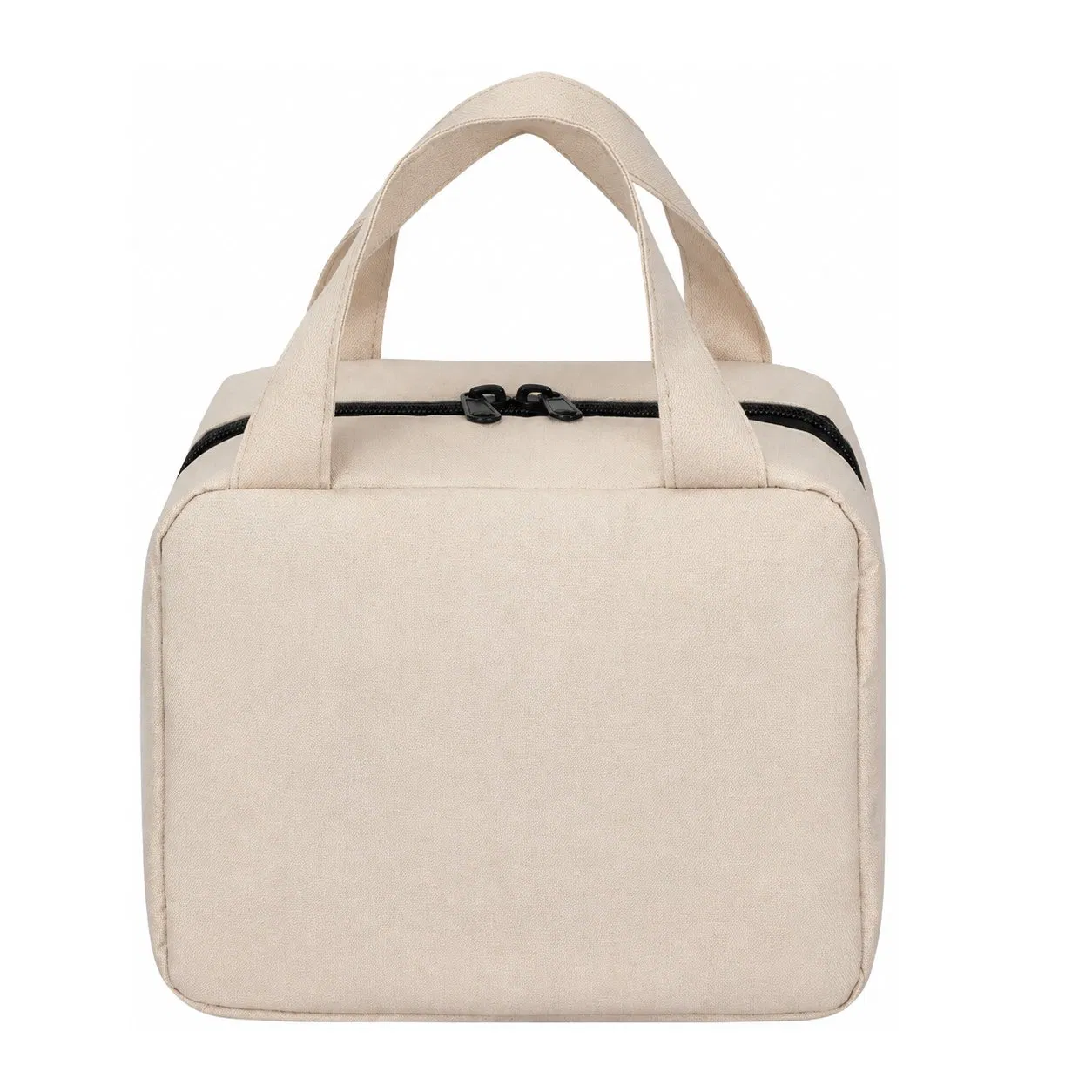Custom Polyester Zipper Cosmetic Toiletry Travel Bag with Soft Handle