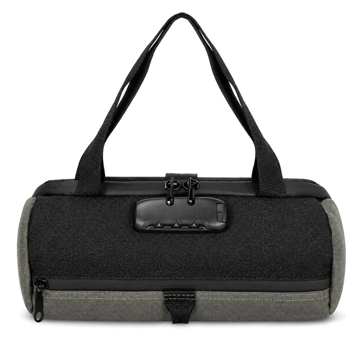 Custom Oxford Zipper Storage Pouch with Carbon Lining and Lock Options