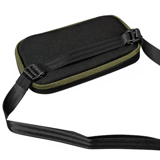 Custom Nylon Waist Sling Bag with Adjustable Strap and Zipper for Outdoor Daily Use