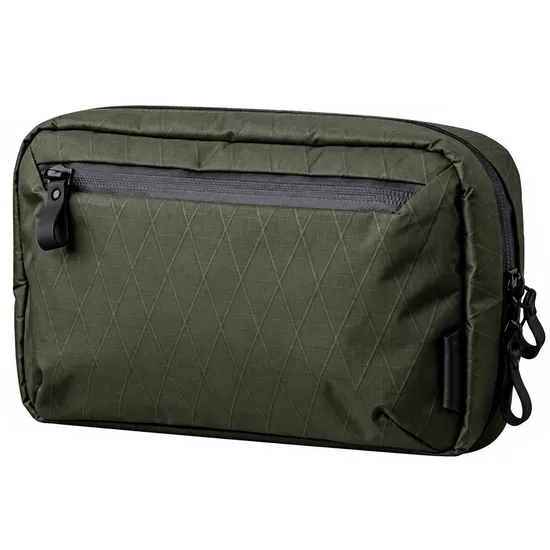 Custom Nylon Waist Sling Bag with Adjustable Strap and Zipper for Outdoor Daily Use