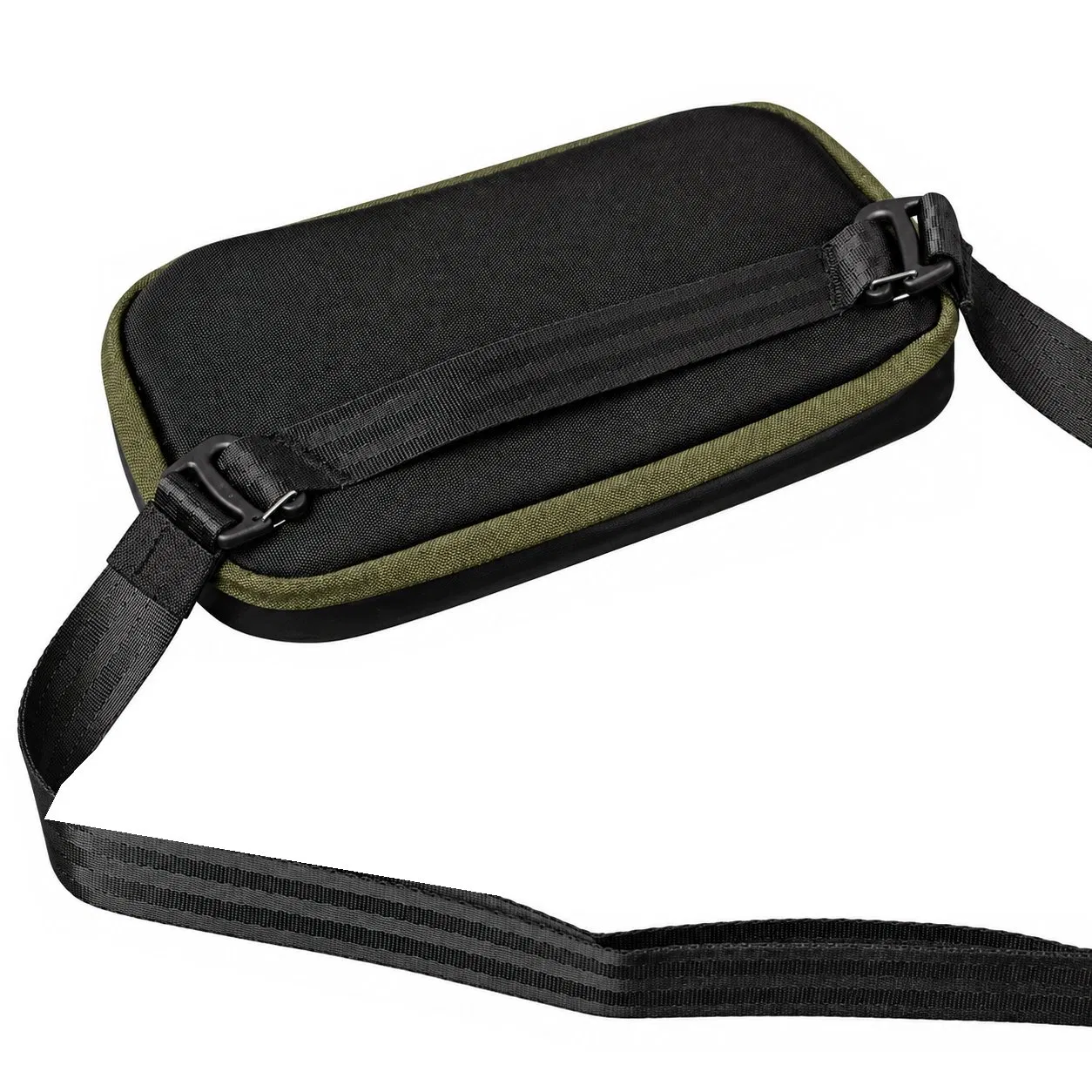 Custom Nylon Waist Sling Bag with Adjustable Strap and Zipper for Outdoor Daily Use