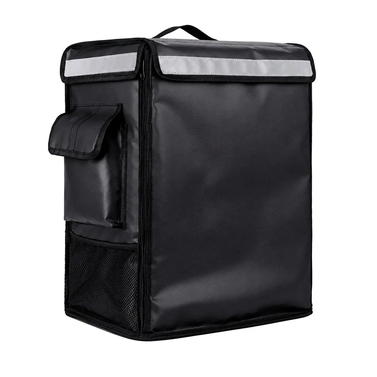 Custom Polyester Oxford Insulated Food Delivery Backpack with Foil Lining Frame and Divider